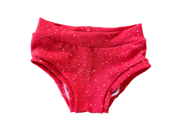 Red “glitter “ 3t kids Underwear