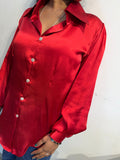 Red Silk shirt