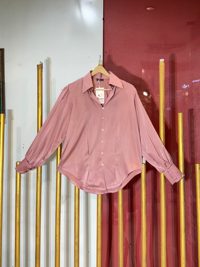 Red Silk Shirt