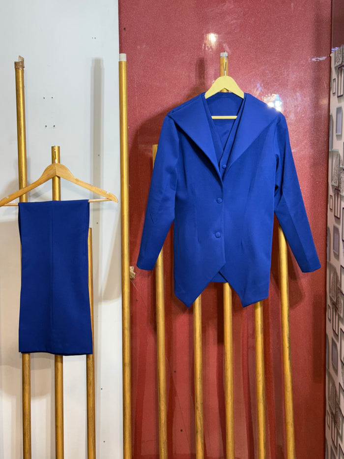Royal Blazer Suit  set