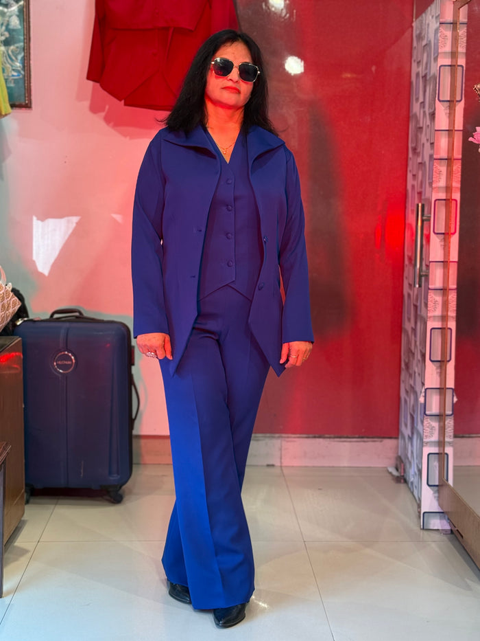 Royal Blazer Suit  set