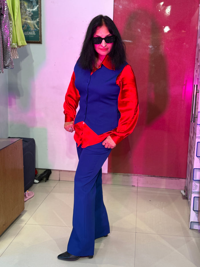 Royal Blazer Suit  set