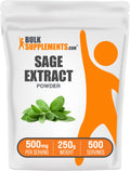 BulkSupplements.com Sage Extract Powder 250g bag image