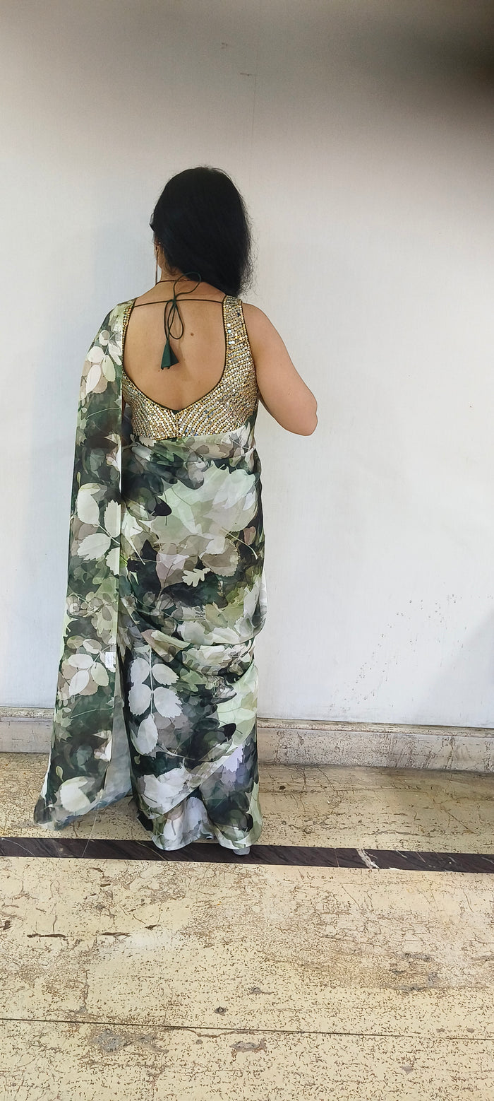 Satin Silk Saree