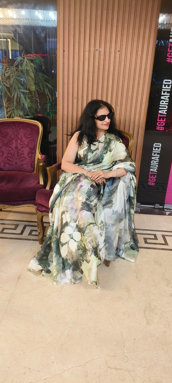 Satin Silk Saree
