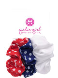 SCR-16-DOT Assorted Scrunchies