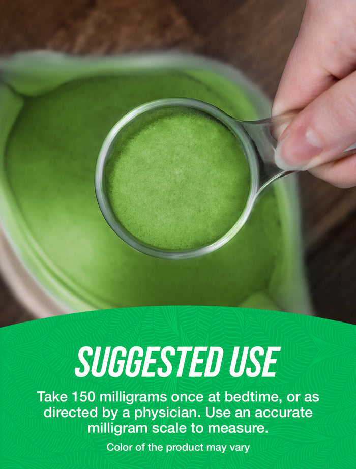 Senna leaf extract powder suggested use image