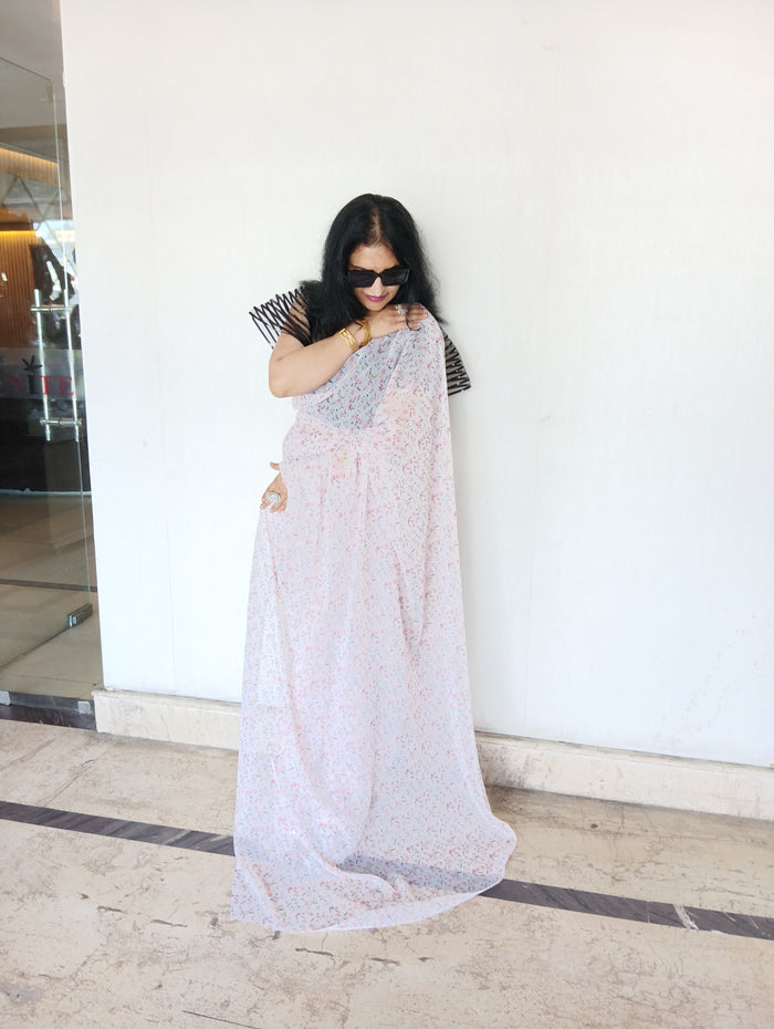 SILK GEORGETTE SAREE