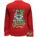 Sleigh All Day Red LS-2329
