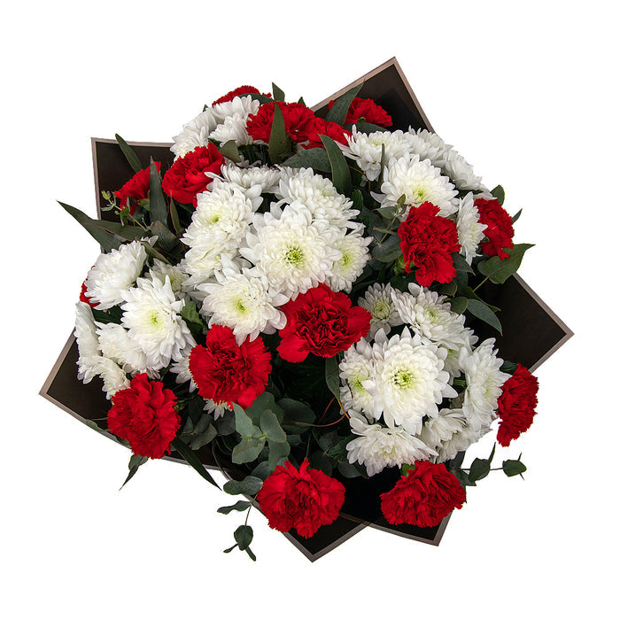 03001471_smutocna-kytica-biele-chryzantemy-a-cervene-karafiaty