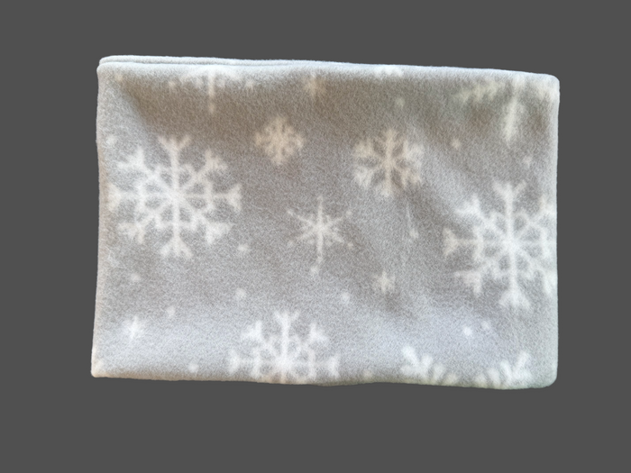 Snowflake Child 4-10yr Fleece Neckwarmer