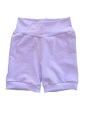 Solid Lilac Purple 12m-3t Grow with me Shorts