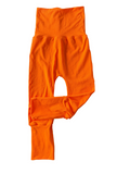 Solid Orange 12m-3t Maxaloones grow with me pants