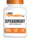 BulkSupplements.com Spearmint Extract 240 capsules bottle image