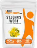 BulkSupplements.com St. John's Wort Extract Powder 250g bag image