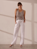 Straight Leg Drawstring Pant