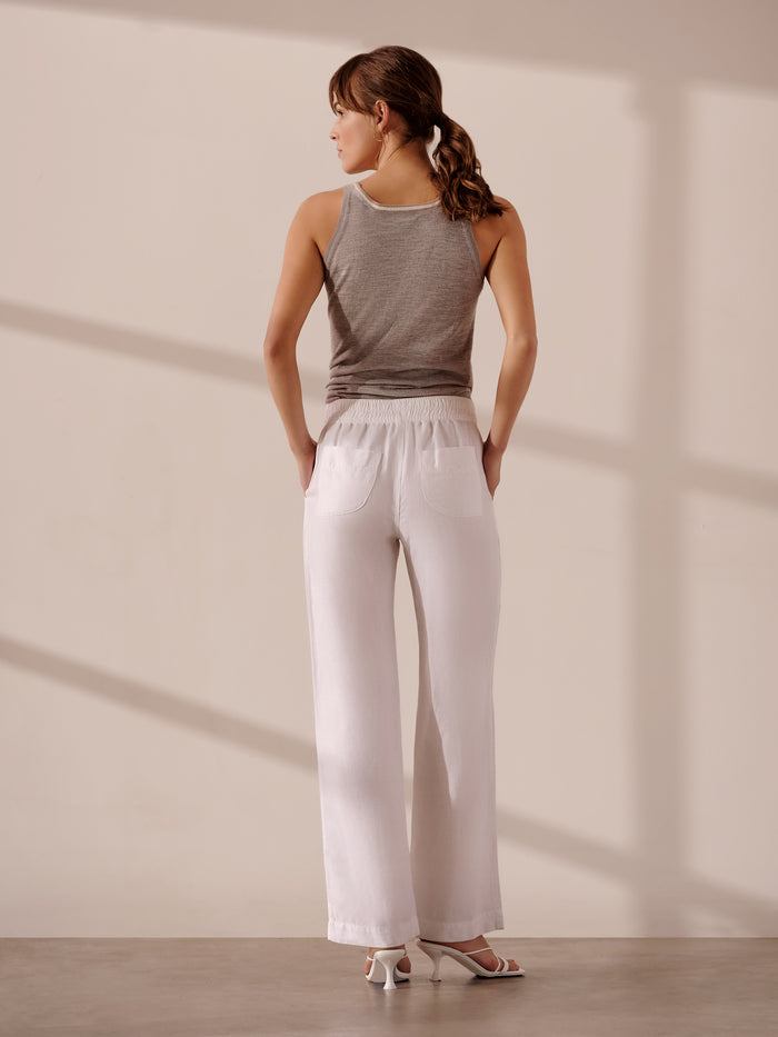 Straight Leg Drawstring Pant