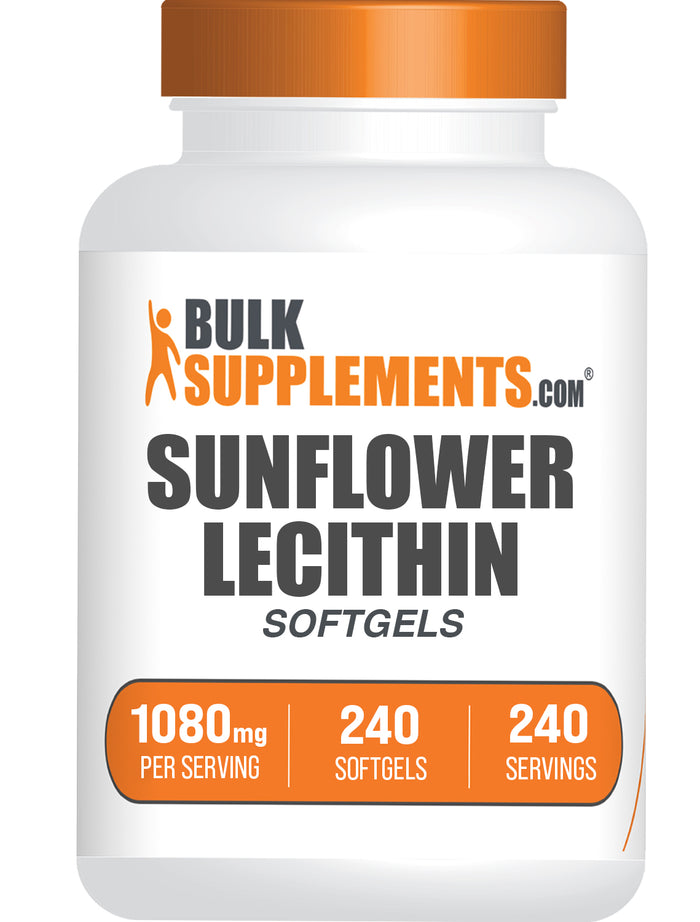 Sunflower Lecithin 1080mg Softgels