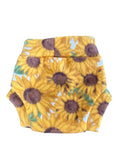 Sunflowers Small Fleece Diaper Cover