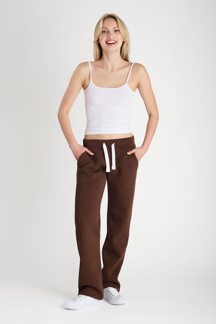Sweatpants Girl Straight Espresso