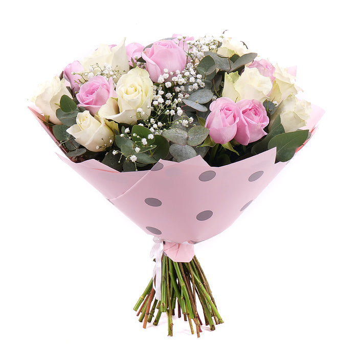 03001501_sweet-biele-a-ruzove-ruze-s-eukalyptom
