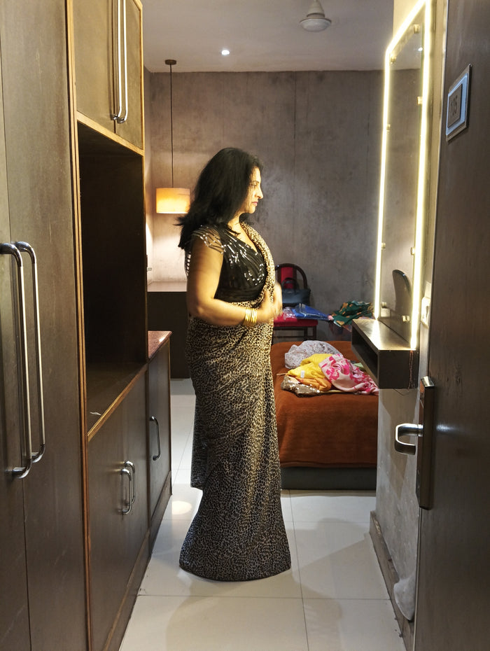 TABBY SILK DIGITAL SAREE