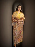 Tabby silk kaftan or kurta dress