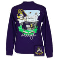 Tailgates and Touchdowns East Carolina Purple Long Sleeve