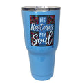 TB2468 He Restores Stainless Steel Tumbler