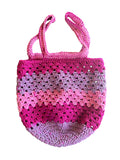 Tea Party Crochet Market Bag Medium