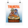 THANKFUL FOR FARMWORKERS Matte Vertical Posters for Home Decor, Wall Art