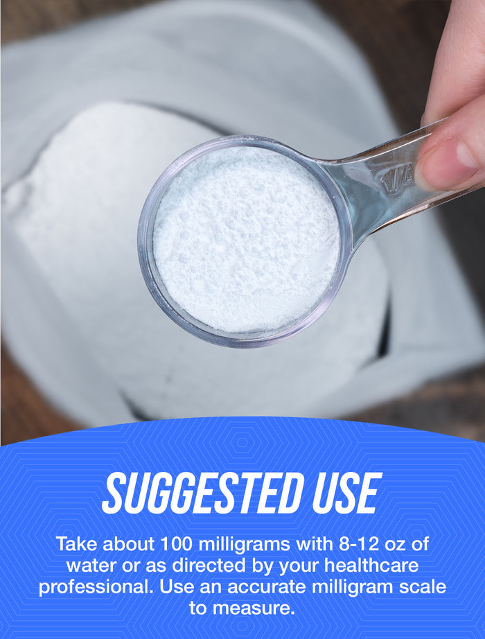 Thiamine HCl (Vitamin B1) powder suggested use image