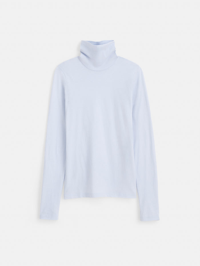Tissue Turtleneck in Cotton