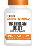 BulkSupplements.com Valerian Root Extract 240 capsules bottle image
