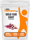 BulkSupplements.com Wild Yam Powder 500g bag image
