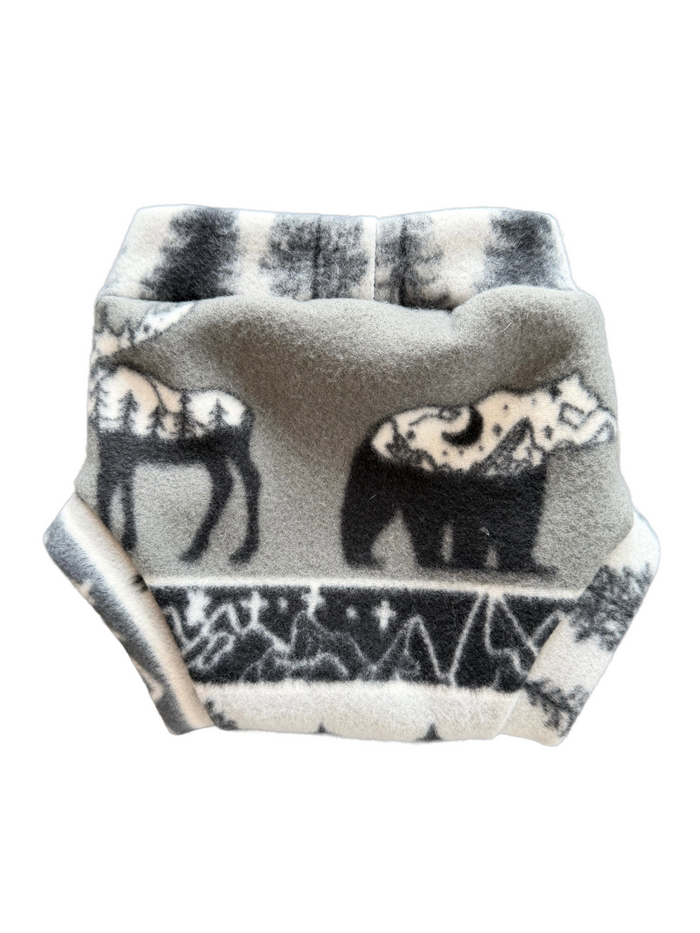 Wilderness Medium Fleece Diaper Cover