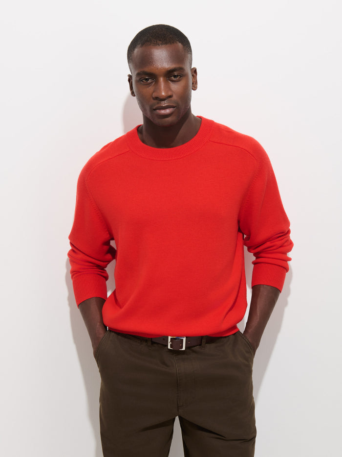 Winston Crewneck Sweater in Wool