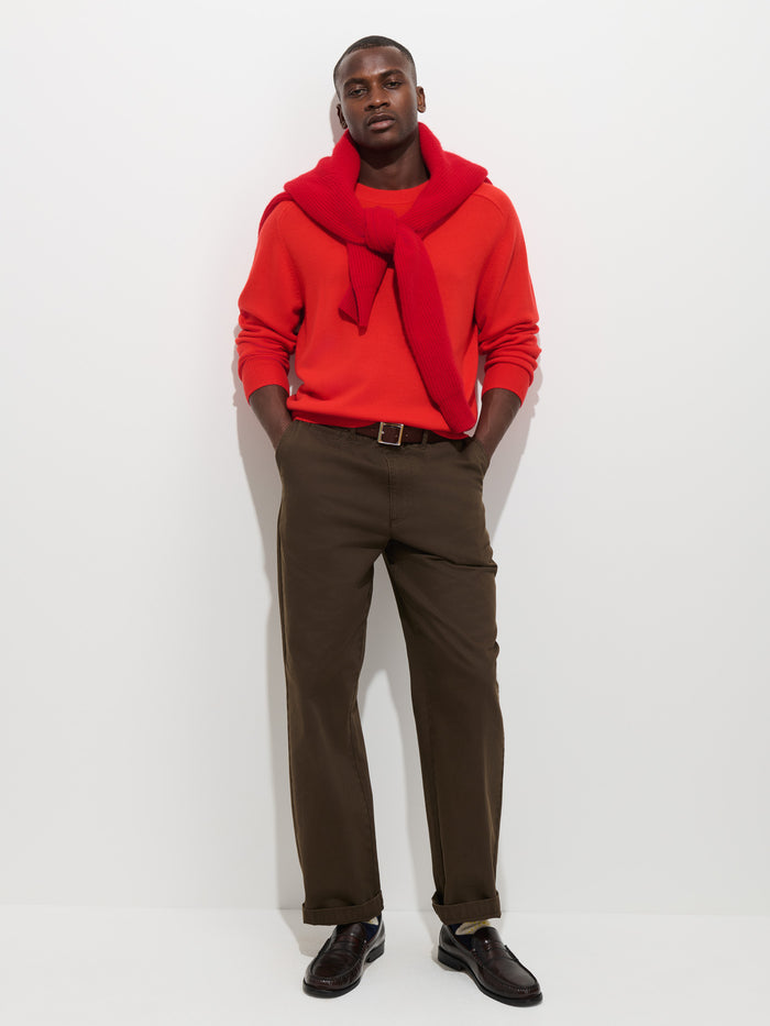 Winston Crewneck Sweater in Wool