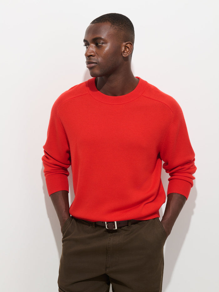Winston Crewneck Sweater in Wool
