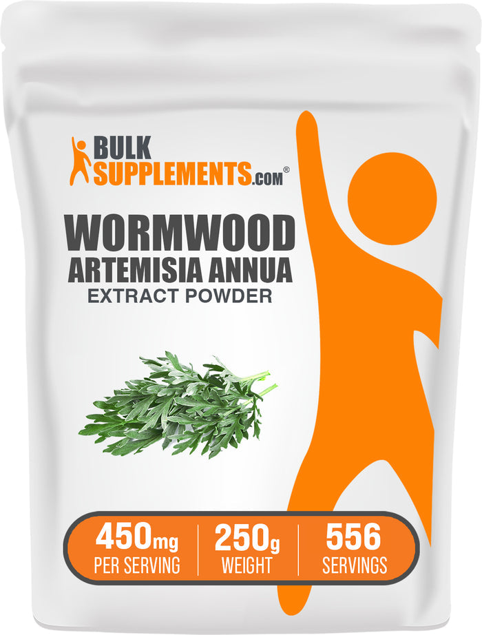 BulkSupplements.com Wormwood Extract Powder 250g bag image