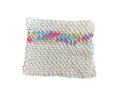 XL Spring Stripe Cotton Washcloth
