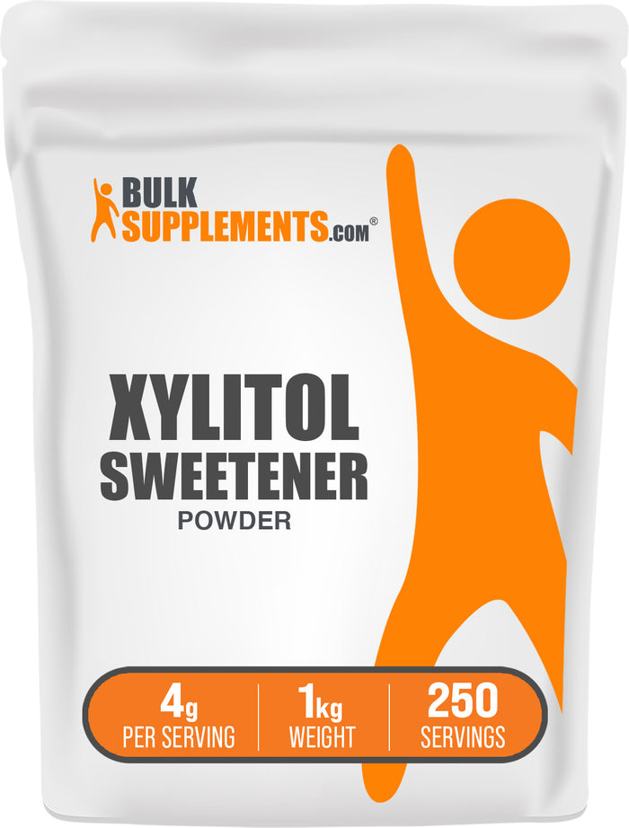 BulkSupplements.com Xylitol Powder 1kg bag image