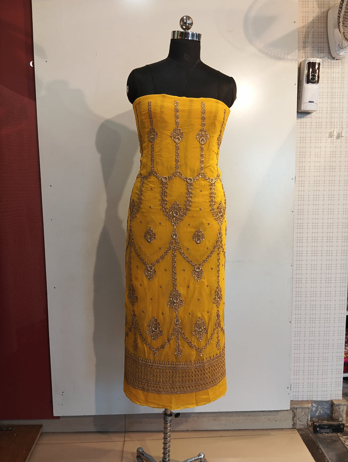 Yellow Haldi Suit