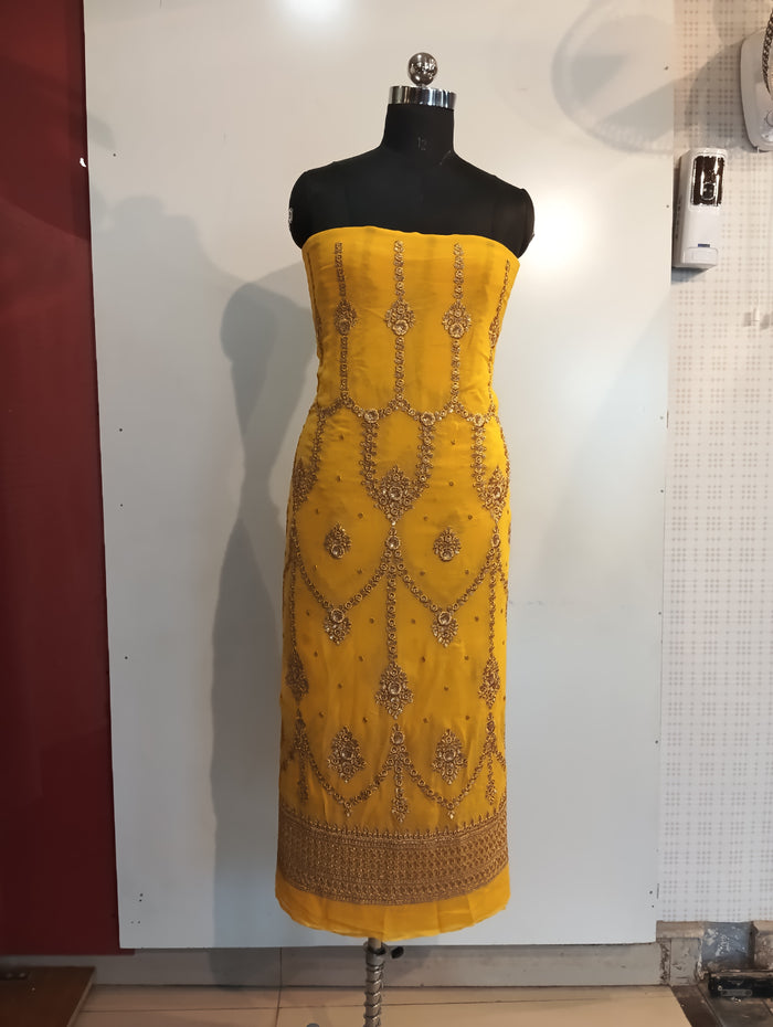 Yellow Haldi Suit