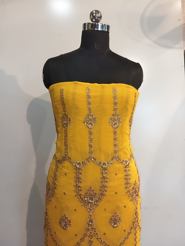 Yellow Haldi Suit