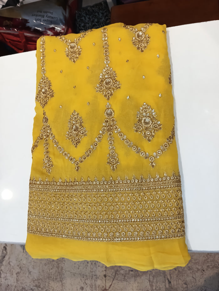 Yellow Haldi Suit