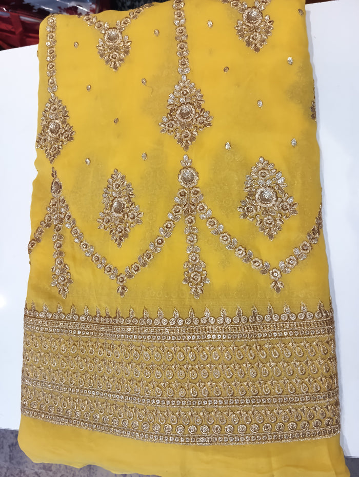 Yellow Haldi Suit