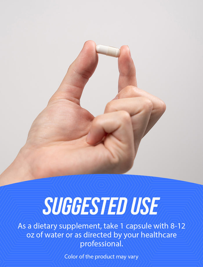 Zinc Orotate Capsules Suggested Use Image