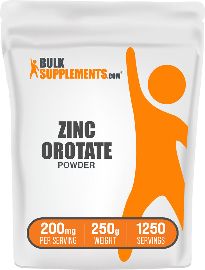 BulkSupplements.com Zinc Orotate Powder 250g bag image